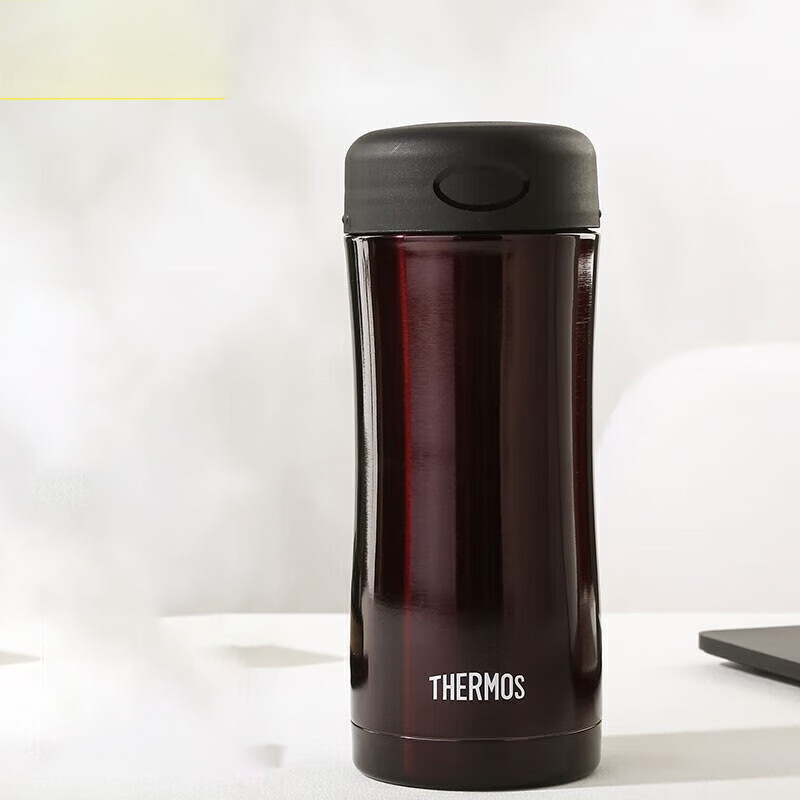膳魔师(THERMOS)咖啡杯保温杯咖啡色400ml