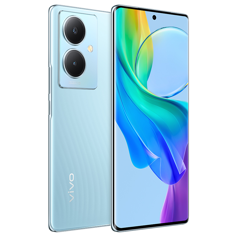 vivo Y78+ 8GB+128GB 天青色 5G全网通新品手机骁龙695芯片旗舰级120Hz OLED曲面屏44W闪充拍照游戏学生手机高清大图