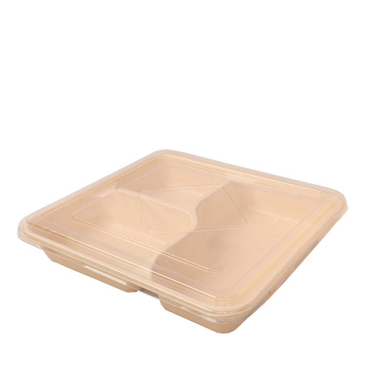 梵澜狸三格一次性饭盒B66 组高清大图