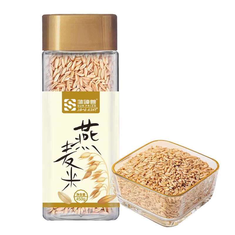 蒲臻善燕麦米软糯香醇颗粒均匀精选好粮自然鲜香450g