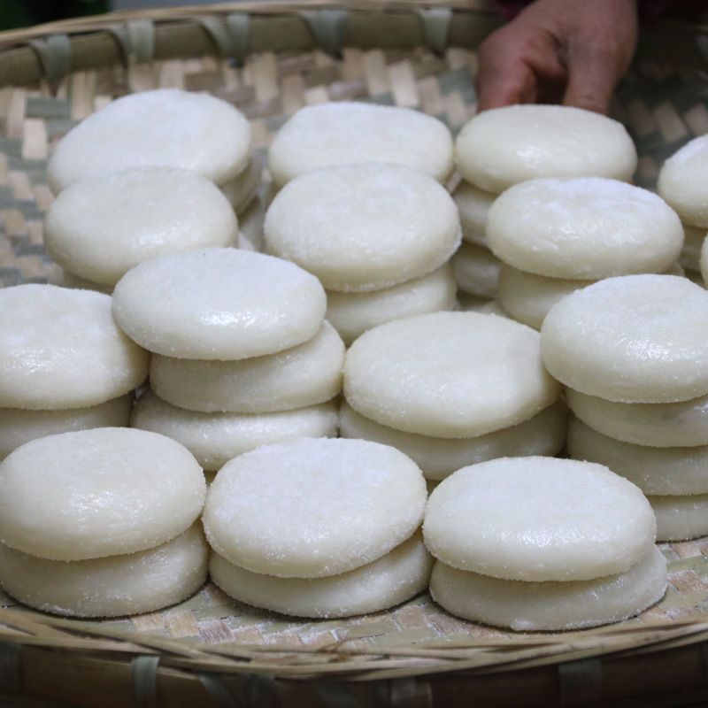 贵州特产小吃糍粑纯糯米手工糍粑驴打滚白糯米团红糖粑粑年糕30个糍粑
