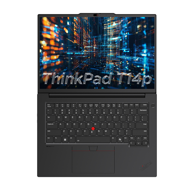 联想ThinkPad T14P 01CD AI 2025 14.5英寸高性能工程师本笔记本电脑 定制 英特尔酷睿Ultra 5 225H 32G内存 2TB固态 3K超清屏高清大图