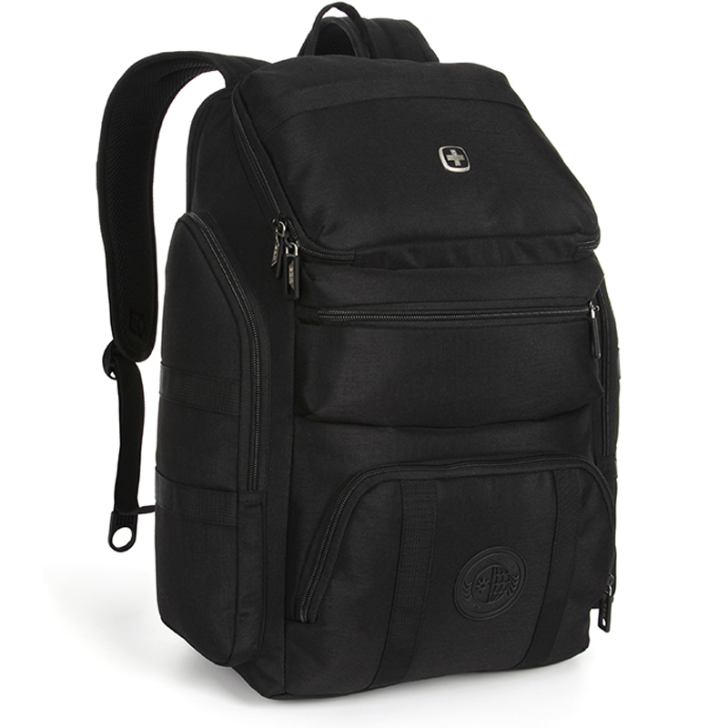 SUISSEWIN瑞士新款时尚商务休闲潮流多功能大空间双肩包SN9860H高清大图