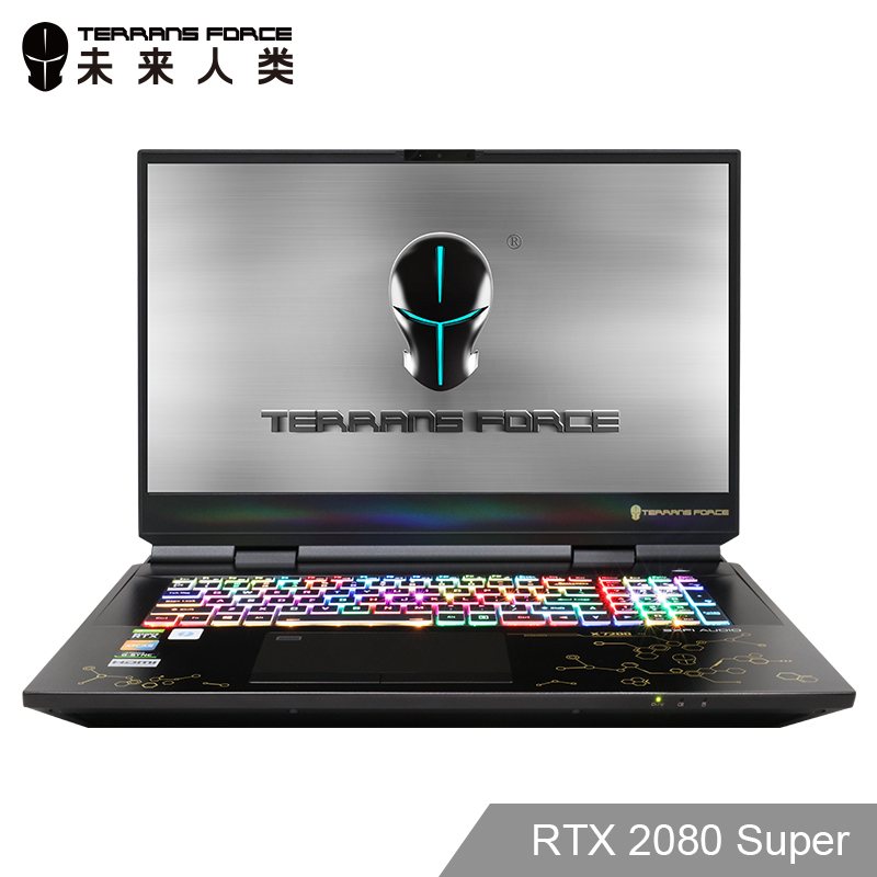未来人类X7200-28S7SS1骨灰级游戏本17.3英寸笔记本电脑 十代i7-10700K 8核心可超频处理器RTX2080Super显卡32G双通道内存2T大容量PCIe固态