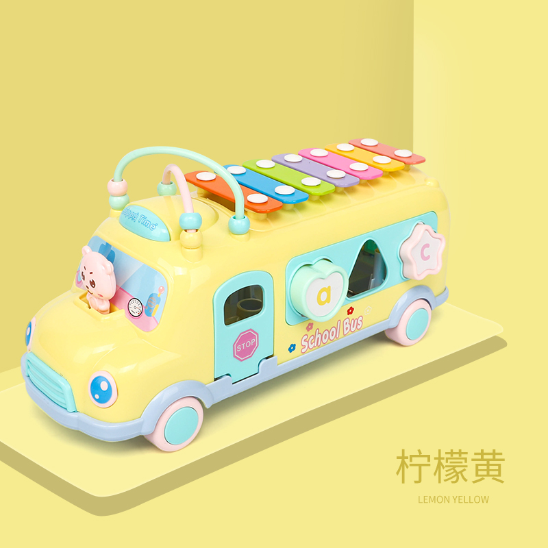 米粒鼠 Milishu 音乐玩具bs 儿童手敲琴音乐玩具0 3岁婴幼儿益智巴士玩具车男女小孩音阶 钢琴milishu 价格图片品牌报价 苏宁易购诚享母婴专营店