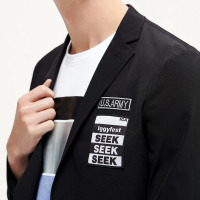 柒牌西服时尚百搭单西休闲西服男韩版舒适修身外套