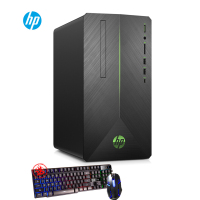 惠普（hp）光影精灵II代690-078ccn 游戏台式机电脑单主机Intel i7-8700 16GB 1TB+256GB GTX1060 6G 黑色 搭配27EA显示器 送键鼠