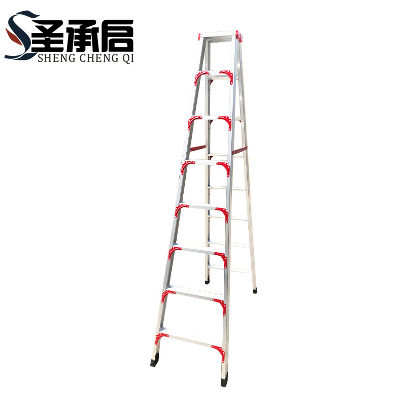 圣承启 铝合金人字梯 2.5米个高清大图