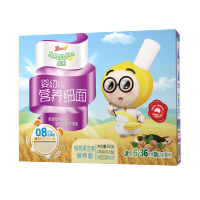 果仙多维V婴幼儿营养细宝宝小面条面6-36个月线面核桃黑芝麻300g(12包)