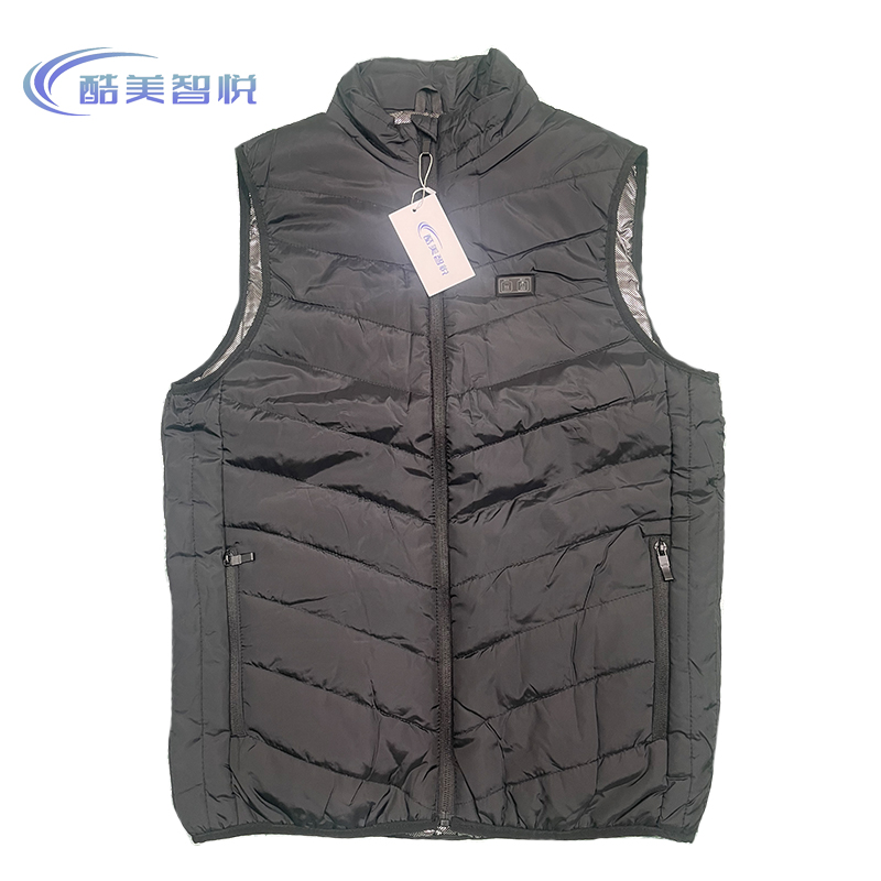 酷美智悦 加热棉服马甲11区 M111 套高清大图