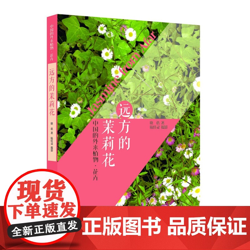 远方的茉莉花 中国的外来植物花卉 晓蓓 著 常见植物花卉介绍 彩色科普读物 生物世界 正版图书籍 上海文化出版社 世纪高清大图