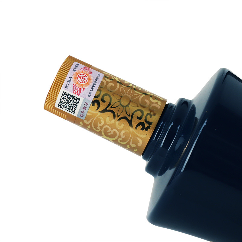 五粮液股份公司出品 金碧辉煌敦煌款 52度500ml 单瓶装 浓香型白酒