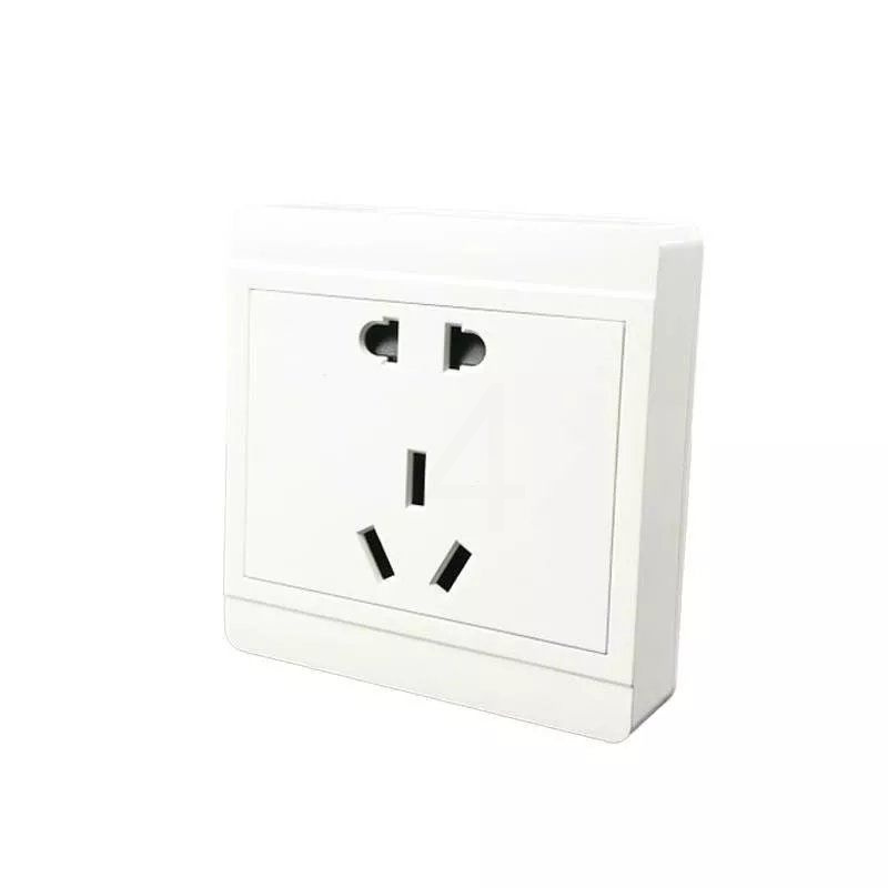 通用10a16a空调通用10a16a空调插座开关面板5孔电源明装墙壁86型五孔