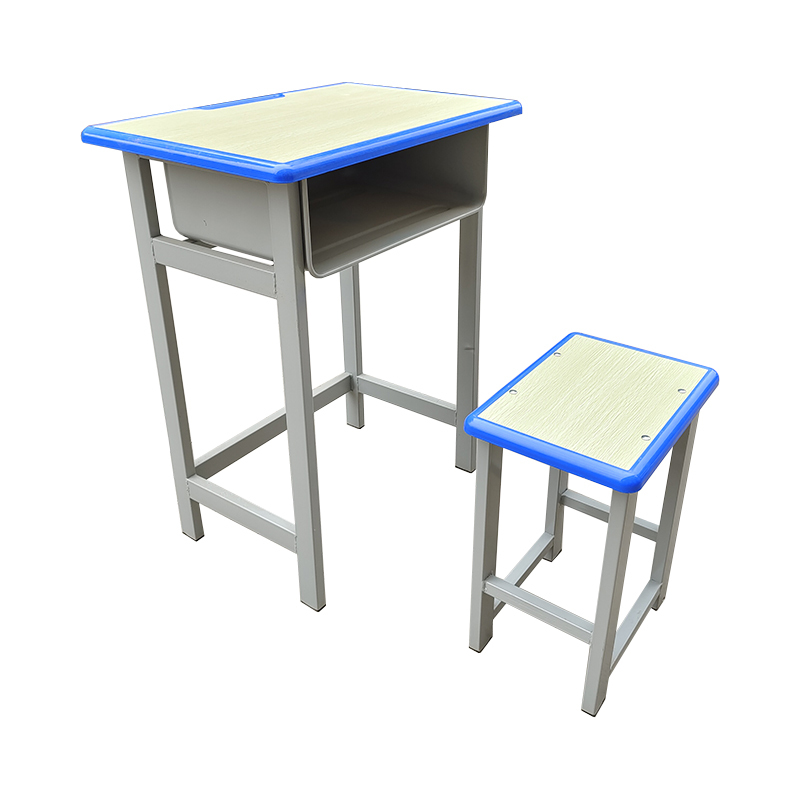 涡润 四柱固定包边课桌凳gr157