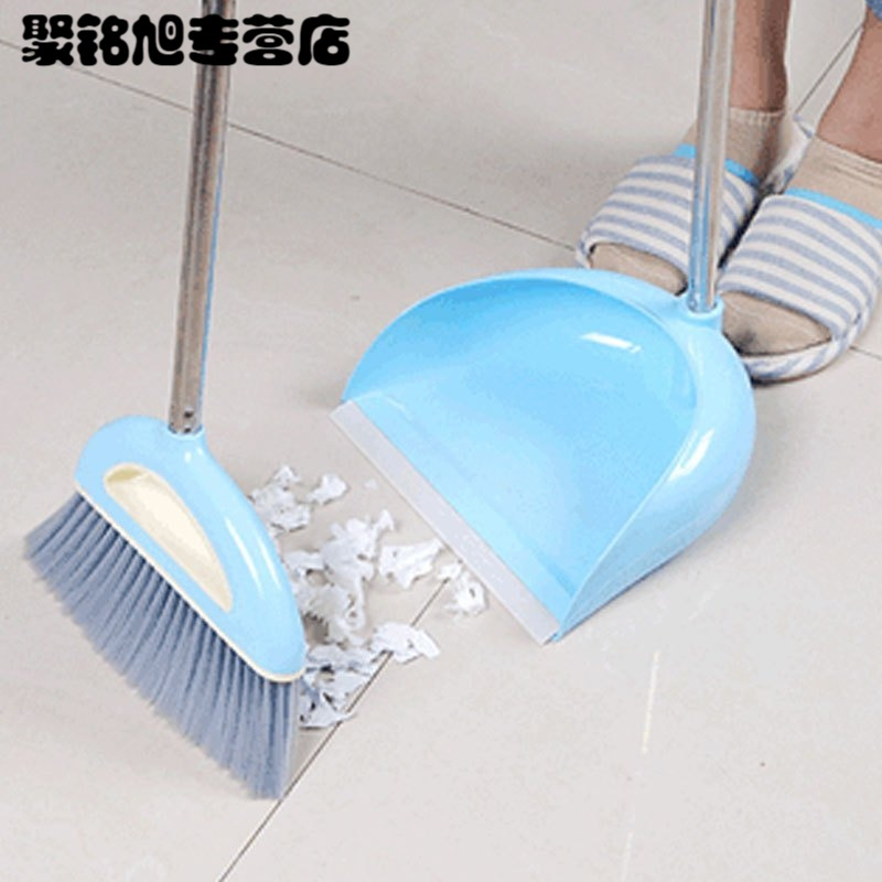 扫把簸箕套装组合家用软毛刮水器地刮卫生间扫地扫帚清洁用品清洁工具盆家居家用清洁扫把