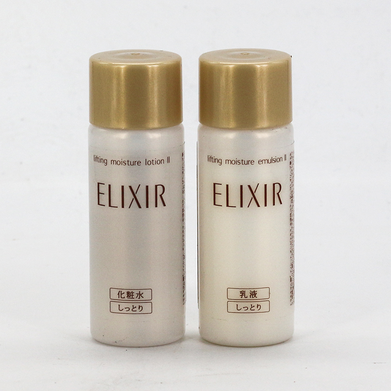 怡丽丝尔ELIXIR水乳液中样优悦活颜 滋润型 爽肤水弹润水18ml+弹润乳液18ml旅行套装