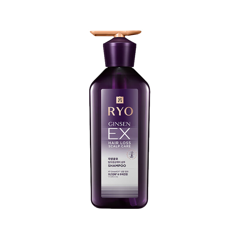 吕(Ryo)防脱吕固发防脱洗发水强韧发根生姜无硅油洗发膏400ml
