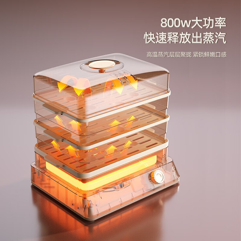 longde龙的多功能电蒸笼LD-ZL8018高清大图