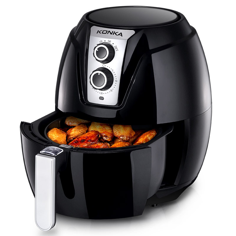 康佳KGKZ-6205美乐时光家用智能空气炸锅1300W/3.5L