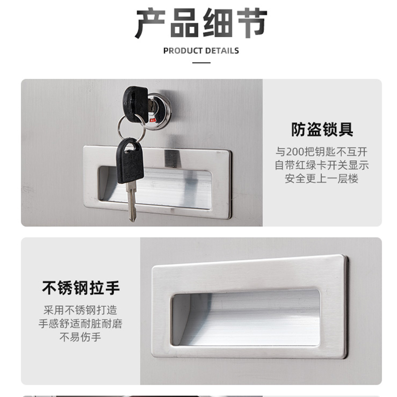 翼澜 不锈钢电脑桌 1.4m张高清大图