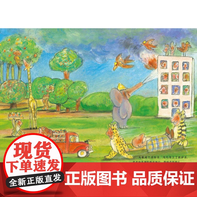 正版 了不起的 精装版魔法象图画书王国绘本 安德烈·德昂 著 0-3-6岁儿童绘本故事书 动物园亲子阅读书籍 978高清大图