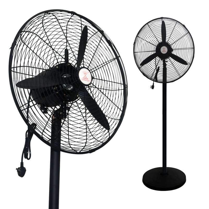 工业风扇落地扇壁扇牛角扇 铝叶 挂壁扇立式落地强力风扇