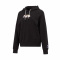 PUMA 字母图案印花休闲连帽卫衣 女款 黑色 539960-01