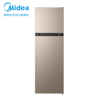 美的(Midea)176升 租房家用两门小型冰箱冷冻冷藏宿舍小冰箱 BCD-176M(E)摩卡金