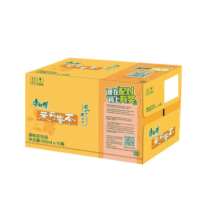 康师傅 茉莉蜜茶 500mL*15瓶 整箱装（新老包装随机发货）