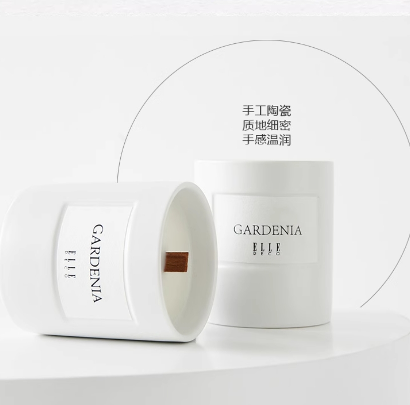 ELLE DECO蜡烛香薰礼盒丝绒牡丹230g高清大图