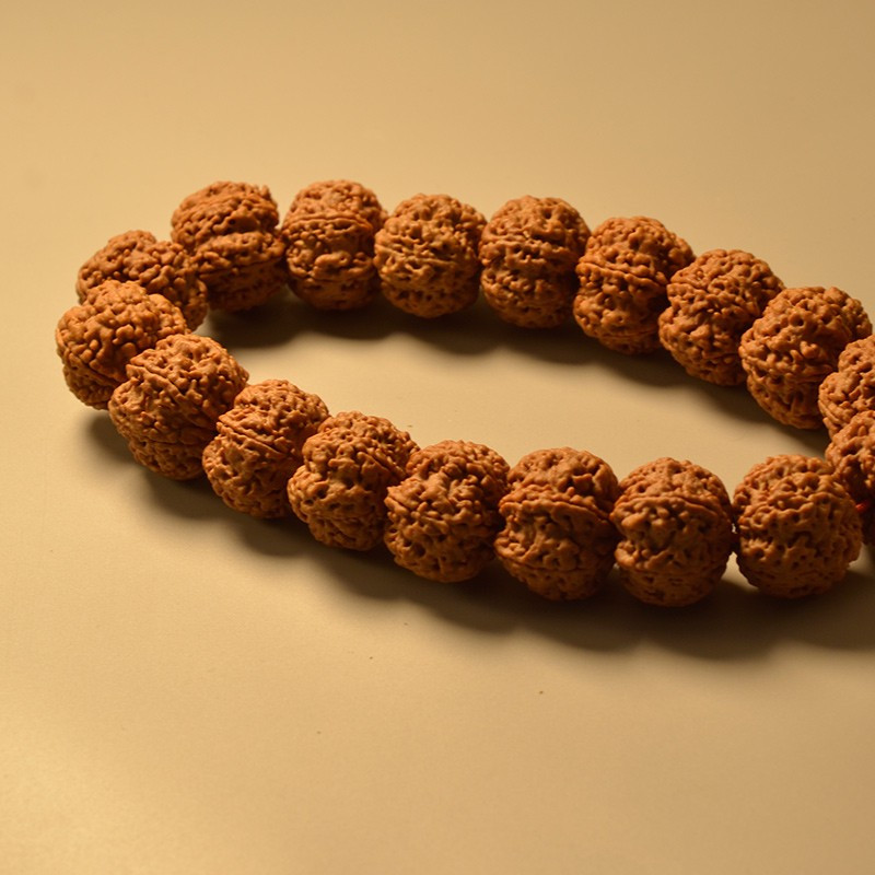 [梵心阁]孤品尼泊尔大金刚菩提手串手持 爆肉清理收藏级一物一拍菩提