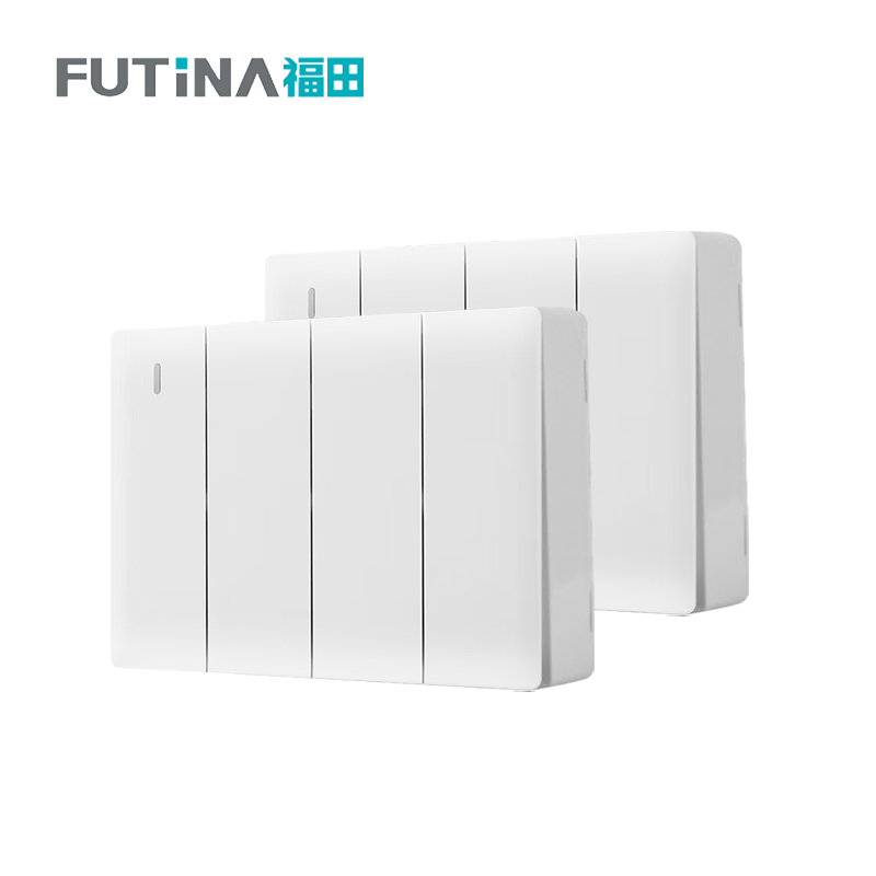 福田 开关 明装开关插座面板家用墙壁 单位：个高清大图