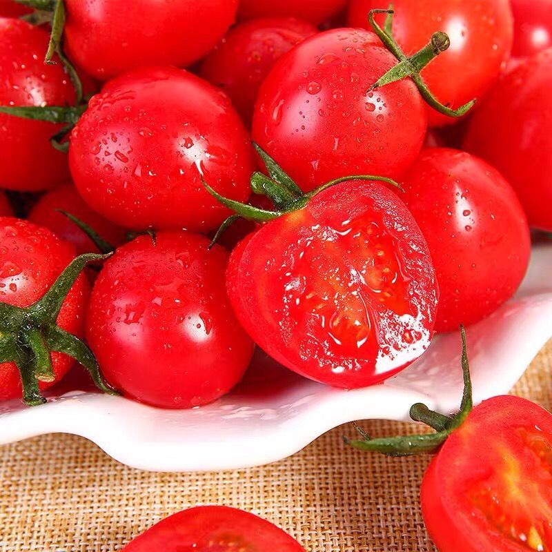 赛卡伊现摘现发圣女果优选圣女果小番茄小西红柿酸水果非千禧樱桃