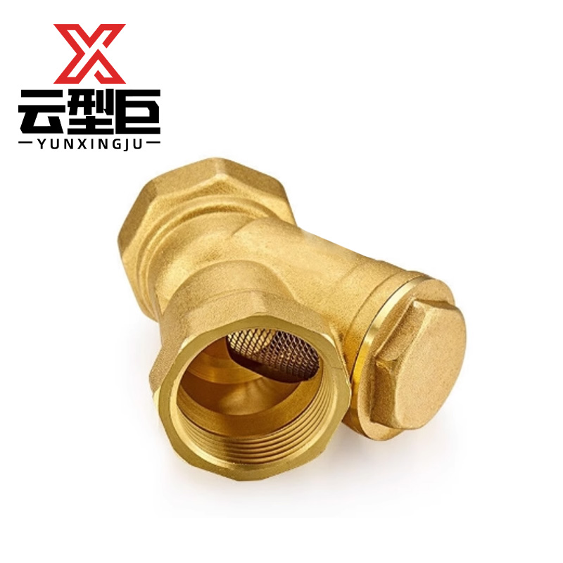 云型巨 黄铜Y型过滤器 DN25 个高清大图
