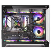 酷睿Ultra7 265KF/RTX5070 12G独显32G双内存DIY主机台式电脑组装机电竞游戏设计直播AI剪辑电脑主机RTX5070显卡主机