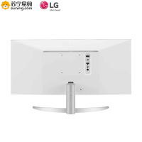 LG 29英寸 21:9 超宽 带鱼屏 HDR IPS 100Hz FreeSync 内置音响 Type-C接口 低闪屏 游戏 显示器 29WQ600 -W