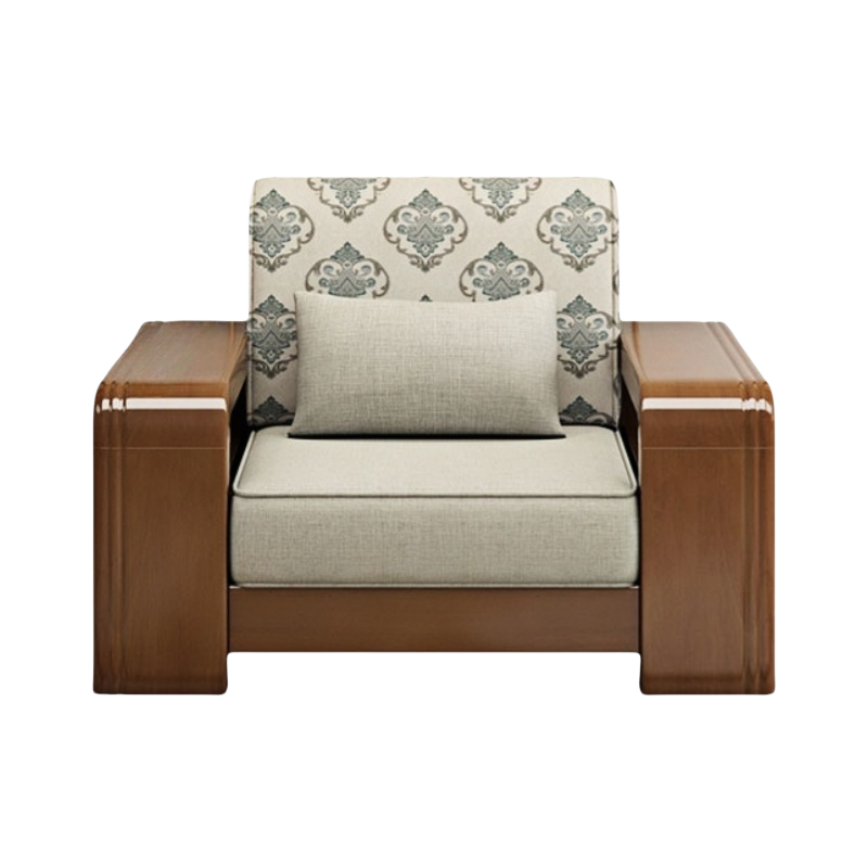 演发 实木沙发单人 张高清大图