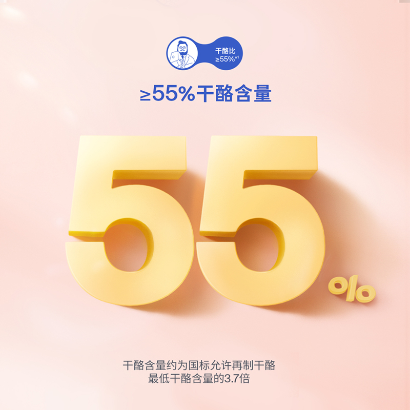 [白桃味]奶酪博士Dr.Cheese金装奶酪棒 90g*15袋 芝士宝宝儿童老年人补钙营养健康高钙即食休闲零食高清大图