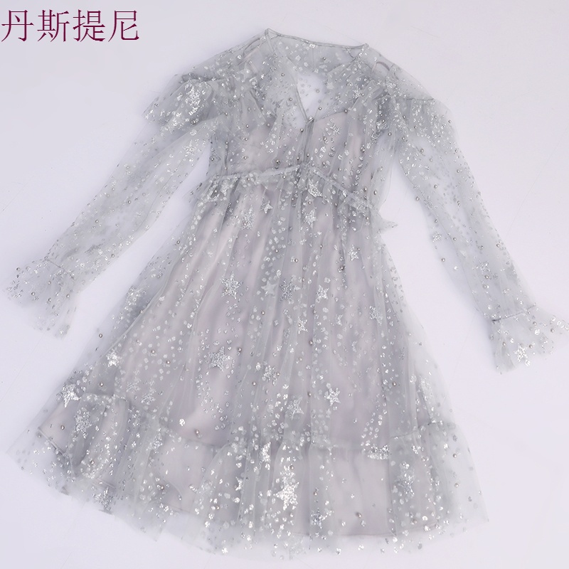 2018新款连衣裙女小晚礼服名媛聚会伴娘洋装派对显瘦宴会生日敬酒