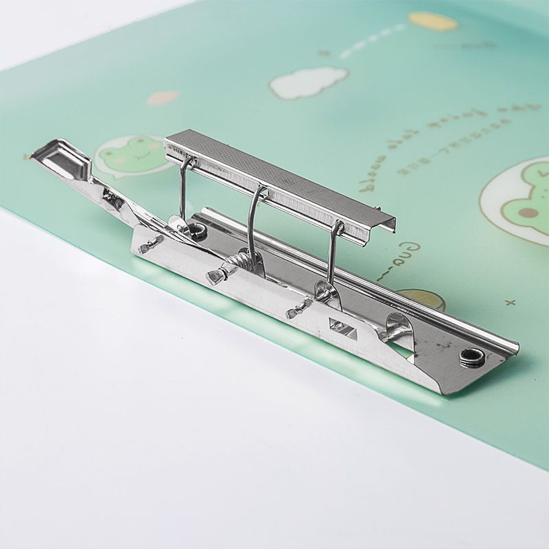 可爱pp文件夹学生a4资料册试卷夹子收纳书夹文件夹板垫板文具双夹