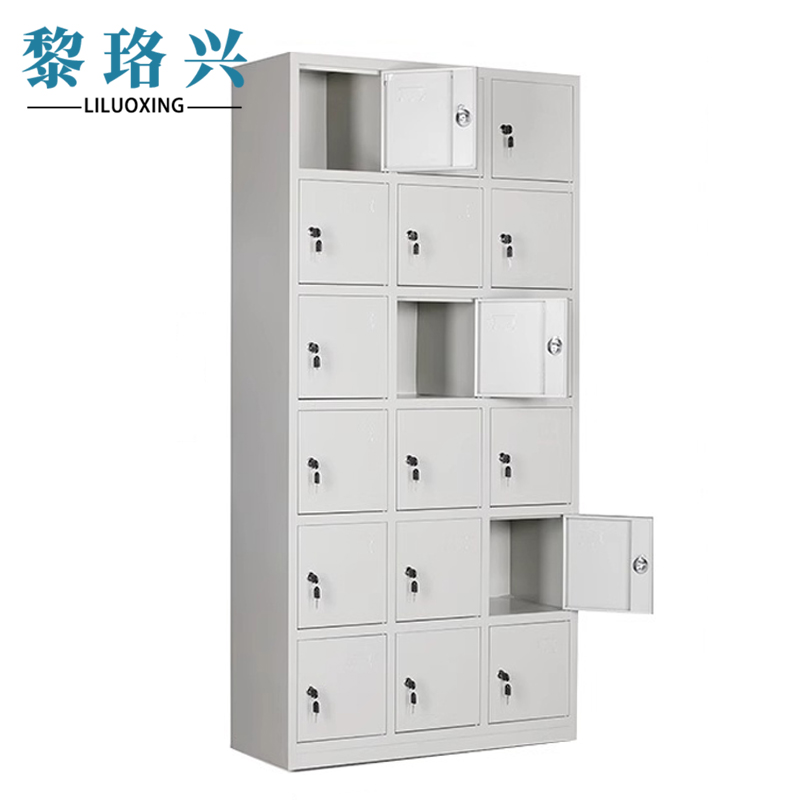 黎珞兴更衣柜 十八门储物柜/台高清大图