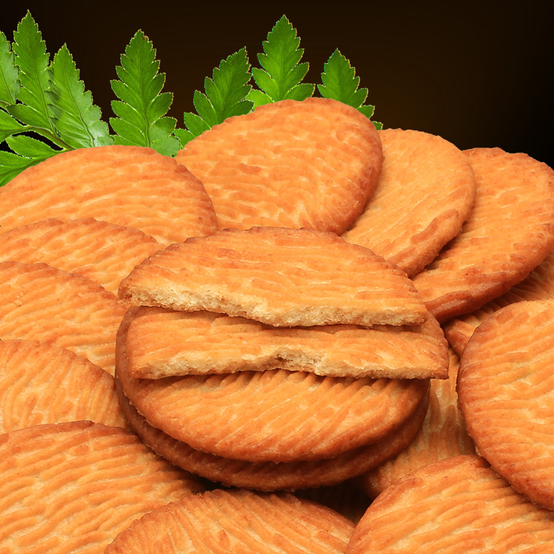 正宗养胃猴头菇饼干整食无蔗糖酥性曲奇上班族营养早餐点心 无蔗糖(不