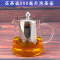 高硼硅玻璃家用茶壶耐热水壶不锈钢过滤网泡茶杯功夫茶壶玻璃水壶 花茶壶400毫升