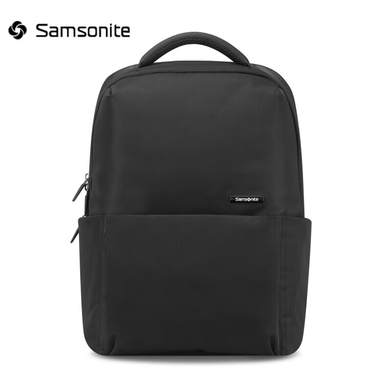 新秀丽(samsonite) 双肩包 休闲男女通勤旅行电脑包学生背包 黑色 TR1*09114
