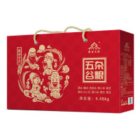 柴火大院 福禄寿喜 4.48kg 红色杂粮礼盒