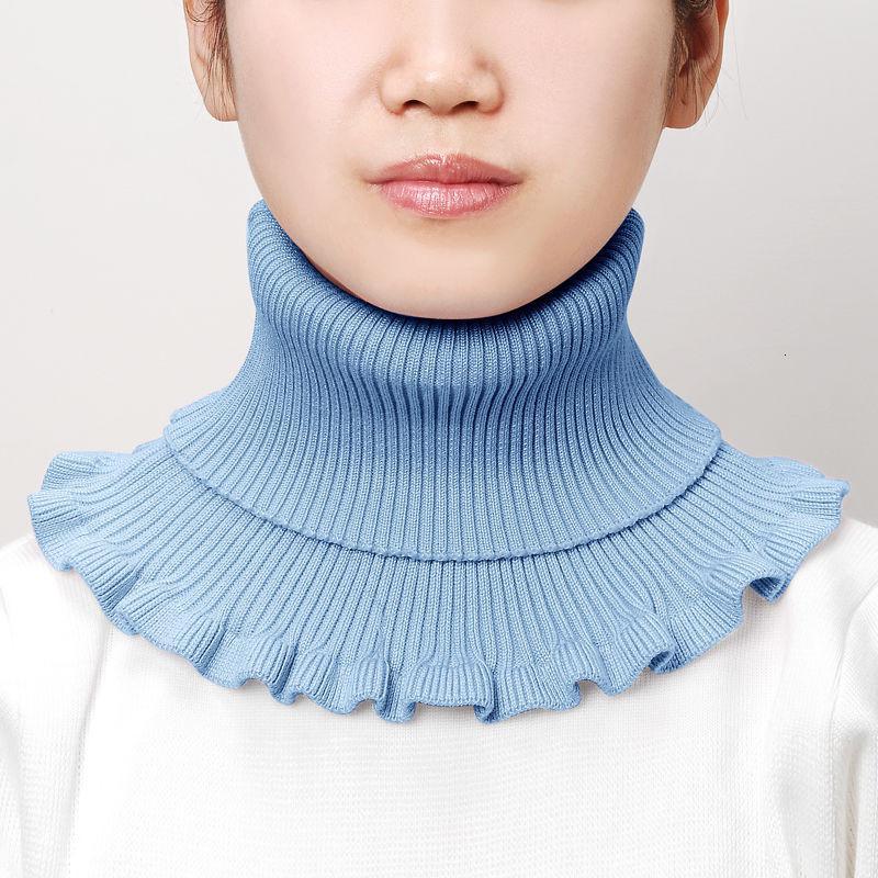 假领子女款女士假领围脖女套头秋冬保暖护颈椎脖套 百搭装饰假领子