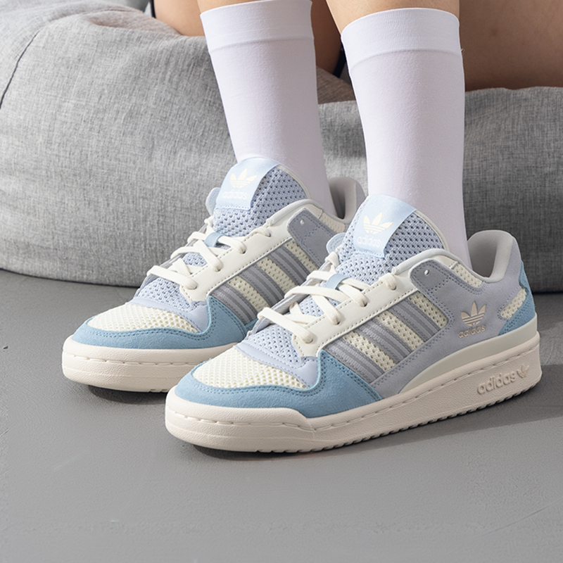 Adidas阿迪达斯女子新款低帮透气耐磨轻便板鞋舒适运动休闲鞋JP5892 ZP