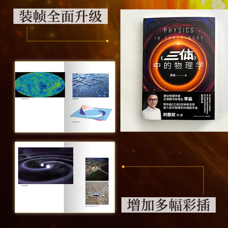 [正版]《三体》中的物理学2024版(李淼近20万册的科普经典全新修订升级!带你由《三体》的神奇世界,进入现代物理高清大图