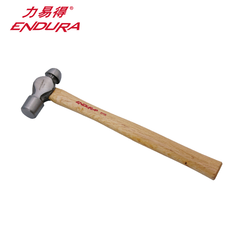 力易得(ENDURA)E7101 8oz 木柄圆头锤 手锤榔头锤子木工锤 1把