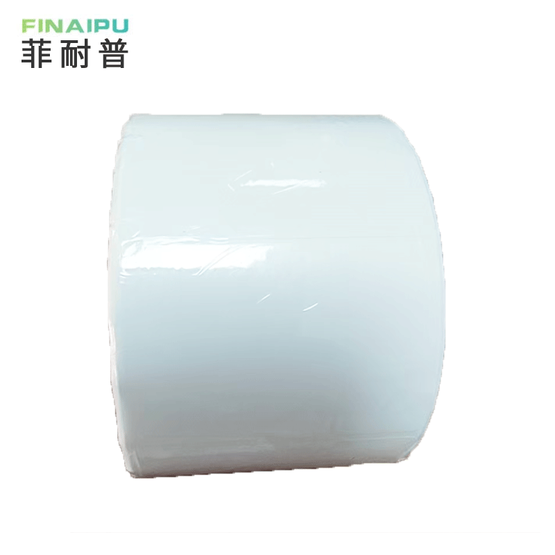 菲耐普 亮白PET耐高温不干胶 60*40mm*1000张 卷高清大图
